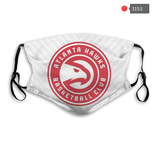 NBA Atlanta Hawks #5 Dust mask with filter->nba dust mask->Sports Accessory